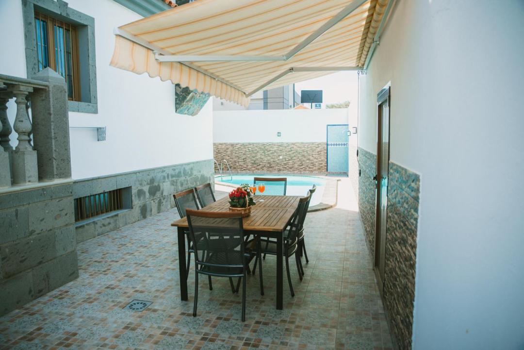 Villa Cervantes Sonnenland Con Piscina Privada Climatizada Maspalomas  Exteriör bild
